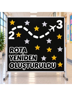 Ti Play Rota Yeniden Oluştuldu V3 2-3 Okul Panosu Hazır Kesim Figür Seti