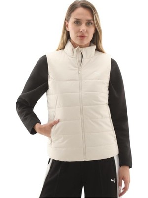 Puma 68522987 Ess Padded Vest Kadın Yelek Beyaz