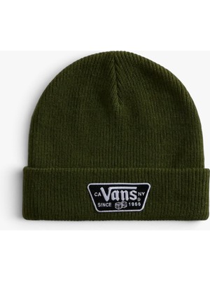 Vans Knu Patch Beanie Uniseks Yeşil  - VN000X6B