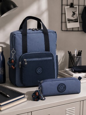 Kipling Unisex Okul Çantası 2'li Set ( Çanta ve Kalemlik ) KPSETKPKI985073