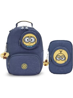 Kipling Erkek Çocuk Anaokul Çantası 2'li Set ( Çanta ve Kalemlik ) KPSETKPKI875326