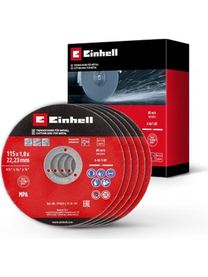 Brf Store Shopandenjoy Einhell Inox Kesici Disk 115X1,0 mm 5 Adet - 49711521