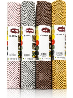 45X90 cm Kaymaz Izgara Dokulu Raf & Çekmece Altlığı – Mutfak Banyo & Dolap Raf Kaplaması
