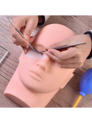 Belirtilmemiş Makyaj + Ipek Kirpik ve Kaş Için  Eğitim Mankeni  + Masa Aparatı