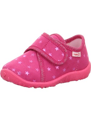 Superfit Sporty Kiz Pembe Çocuk Ev Ayakkabısı Panduf