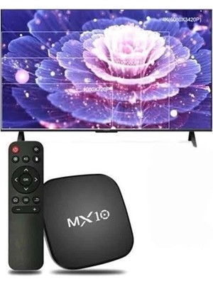 2.4g Wifi Tv Box Medya Oynatıcı Tv Uyumlu Mx Box Kutusu Android Tv