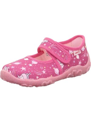 Superfit Bonny Kiz Pembe Çocuk Ev Ayakkabısı Panduf