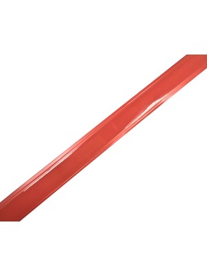 Trend Garaj Dekoratif Şerit 30MM  Kırmızı-Ortası Parlak Kırmızı 3 Metre