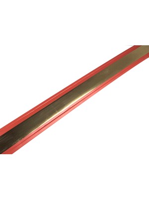 Trend Garaj Dekoratif Şerit 30MM  Kırmızı Gold 3 Metre