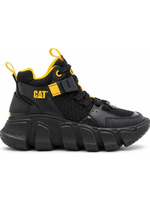 Caterpillar Imposter Hı Mesh Kadın Garson Günlük Bot Deri-Tekstil Bağcıklı Kalın Taban