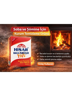 Bezos Hisar Elit Baca Temizleyici Soba ve Şömine Için Kurum Temizleme Ürünü