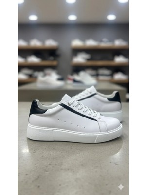 Endemre El Yapımı Hakiki Deri Erkek Sneakers Ayakkabı