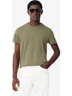 Lacoste Slim Fit Basic Erkek T-Shirt