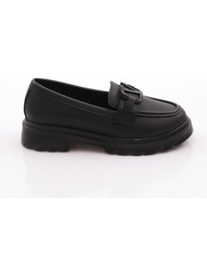 Dgn 2621153 Kadın Tokalı Loafer Ayakkabı