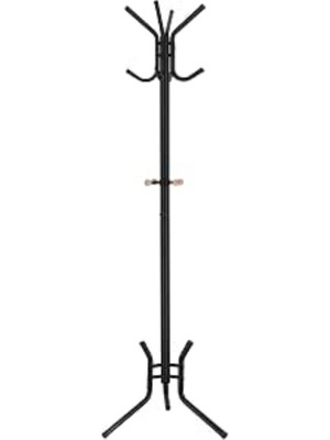Astera Metal Portmanto Askılık Elbise Askısı 176 cm Siyah