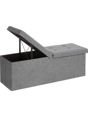 Astera Sandıklı Tabure Depolama Alanlı Tabure, 110 x 38 x 38 cm