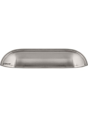 Lüks Çanak Kulp Inoks 128MM (2 Adet)