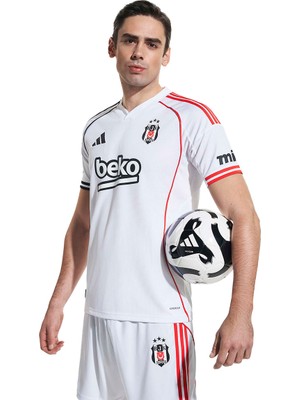 adidas Beşiktaş İç Saha Erkek Beyaz Futbol Forması JD1418