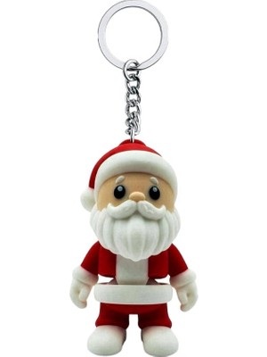 Xtoys Sevimli Noel Baba Anahtarlık Ağaç Süsü ve Yılbaşı Hediyesi | Hoho