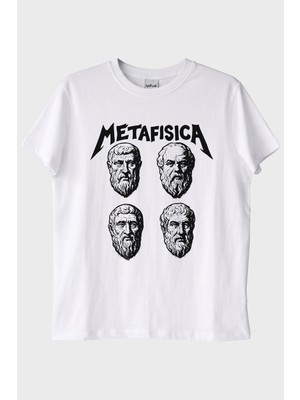 Lofux Metafisica Beyaz Tişört