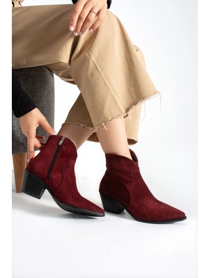 Tibu Merlot Western Bordo Süet Bot