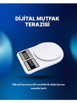 Belirtilmemiş TF-1010 Dijital Mutfak Tartısı - Lisinya