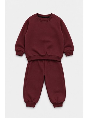 Perendi Unisex Çocuk Bisiklet Yaka Kışlık Alt Üst Takım