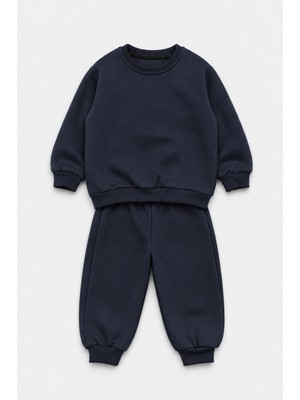 Perendi Unisex Çocuk Bisiklet Yaka Kışlık Alt Üst Takım