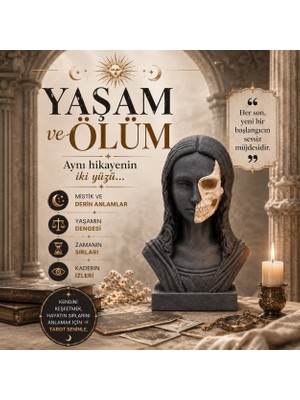 Arvenor Yaşam ve Ölüm | 14CM| Dekoratif Biblo | 3D Baskı
