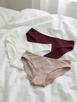 Lc Waikiki Yeni Sezon Düz Bikini Külot 3'lü