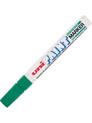 Uni-Ball Markör Boyama Kalemi Paint Marker 2.2-2.8 mm Yeşil Px-20 (12 Li Paket)