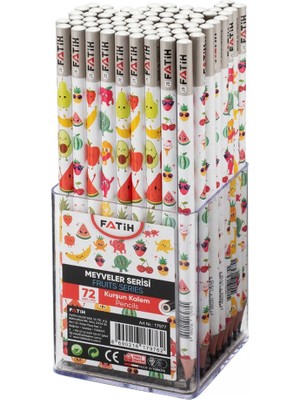Fatih Meyveler Kurşun Kalem (72 Li Paket) FA17975KL0072