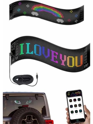 Digital Araba Yazısı Ekran Matrix En Büyük Boy 16X96 Matrix LED Panel
