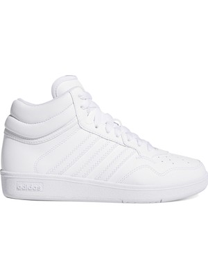 adidas Hoops 4.0 Mid J Çocuk Beyaz Basketbol Ayakkabısı JI3476