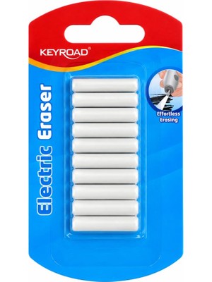 Keyroad Pilli Silgi Yedeği Yedek Silgi 10'lu Paket