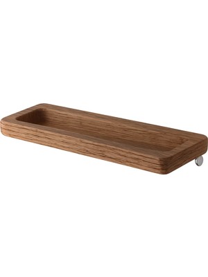 Mikasso Adnoss Lüks Selvi Havluluk 30CM Siyah Pirinç Ahşap - Ahşap Siyah Ahşap Siyah
