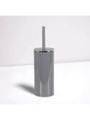 Mikasso M-E34-07 Lenox Tuvalet Fırçası Gri Plastik Gri