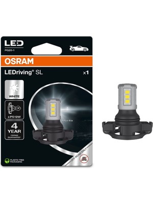 Osram 12V Gündüz Sürüş Ampulü LED PS19W (PG20/1 Soketli ) (2 Kat Uzun Ömürlü)  Ledrıvıng Sl