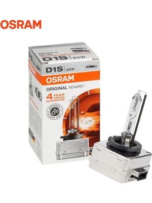 Osram 12V-85V Xenon Ampul D1S 35W 4300K