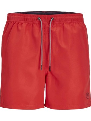 Jack & Jones Jpstmauı Solıd Deniz Şortu Kırmızı
