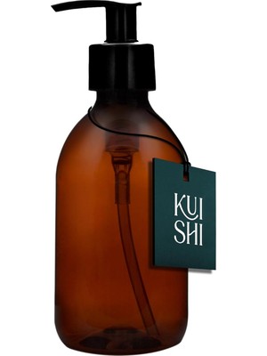 Bemy Ticaret Pompa Dispenseri ile Kahverengi Amber Plastik Şişeler [250ML x 1], Bpa Içermeyen Plastik Pompa Şişeleri, El Yıkama, Losyonlar, Dezenfektanı, Şampuan, Saç Kremi, Duş Jeli Için Boş Pompa Dağıtıcı
