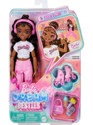 Dorasan JFX97 Brooklyn-Barbie Dream Besties Paten Partisi Brooklyn Bebek ve Aksesuarları