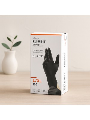 Dorasan Nitril Muayene Eldiveni Siyah Xl Pudrasız 100'LÜ
