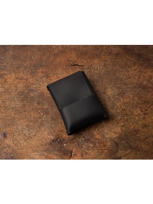 LWA Leather Deri Mini Cüzdan: Kartlar ve Nakit Için El Yapımı Minimalist Cep Cüzdanı