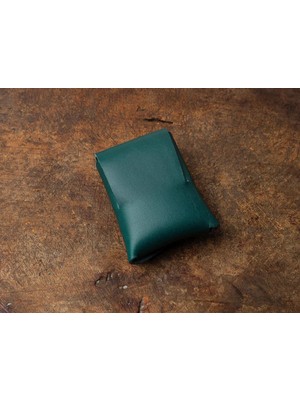 LWA Leather Deri Mini Cüzdan: El Yapımı Bitkisel Tabaklanmış Kartlık