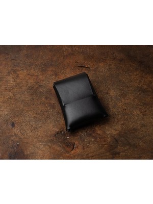 LWA Leather Deri Mini Cüzdan: El Yapımı Bitkisel Tabaklanmış Kartlık
