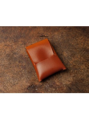 LWA Leather Deri Mini Cüzdan: Kartlar ve Nakit Için El Yapımı Minimalist Cep Cüzdanı