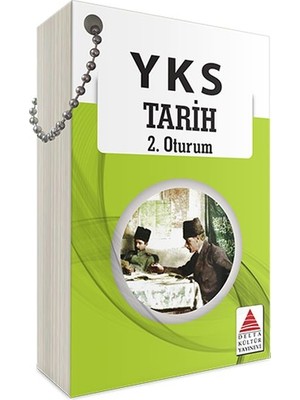 Delta Kültür Yayınevi Delta Kültür Yks 2. Oturum Tarih Kartları