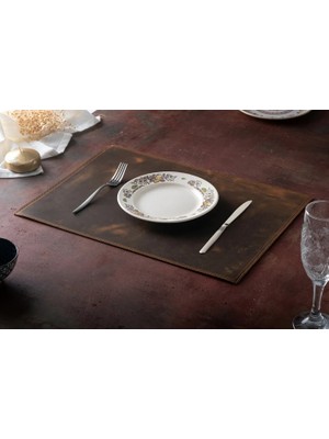 LWA Leather Eskitilmiş Deri Masa Örtüsü, El Yapımı Yemek Masası Örtüleri, Kafe ve Restoran Masa Örtüleri, Kişiselleştirilmiş Masa Örtüsü, 12X16 Inç, 100 Adet