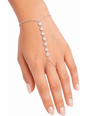 Defne Silver Yldız Taşlı Şahmeran